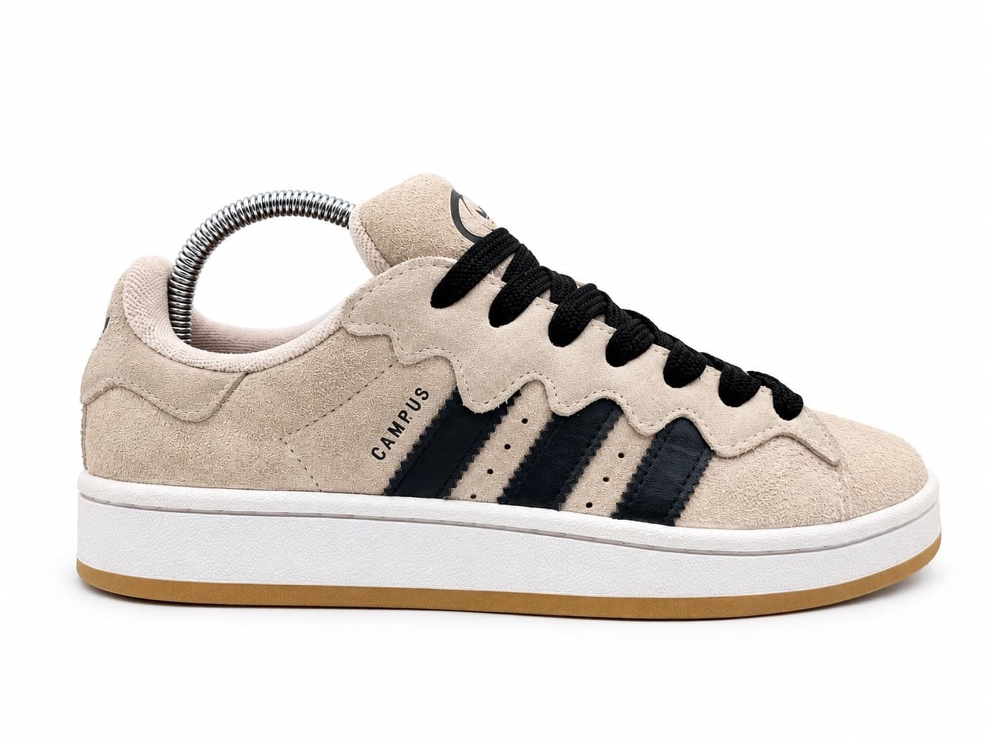 Après — Adidas Campus — nettoyage daim